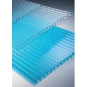 Buy cheap 14mm 16mm 18mm Crystal Clear Polycarbonate Panels For Greenhouse from wholesalers