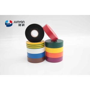 Color Coding Easy Tear PVC Tape 0.13mm Flame Retardant PVC Tape For Electrical