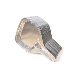 Buy cheap Customized Large Size Roast Chicken Aluminium Foil Trays Process Type Pulp Moulding from wholesalers