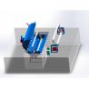 Buy cheap Easy Maintenance Rock And Roll Rotomoulding Machines With Delta PLC Control from wholesalers