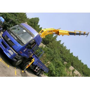 Buy cheap Durable 16 Ton Transporting Articulated Boom Crane , Hydraulic System from wholesalers