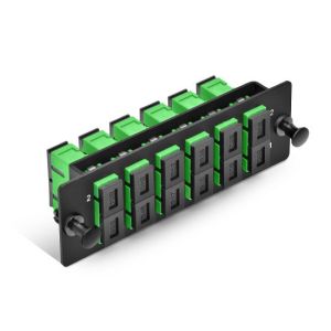 Buy cheap P6SCA2XSMF 6 Sc Apc Patch Panel Duplex Adapter Panel 12 Fibers OS2 Single Mode from wholesalers