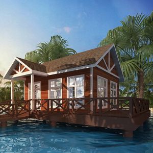 Buy cheap European Stylish Prefab Tiny Homes / Premade Tiny Cabins Multi Function from wholesalers