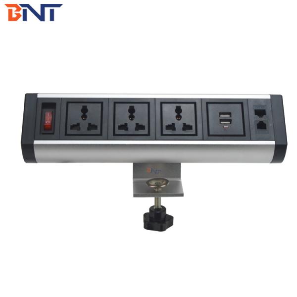 Quality Fix on desk edge conference table power outlet with customized module for sale