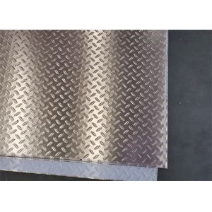 304 Diamond SS Checker Plate 4K 8K Embossed No.1 BA 2B Finished