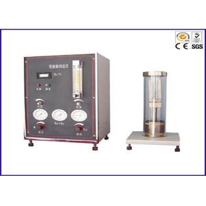 China Easy Operate Limiting Oxygen Index Apparatus / Tester With Digital Display on sale