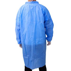 Buy cheap Hot Selling Disposable Lab Coats for Kids Non woven PP disposable Visitor Coat Frock White Child Lab Gowns from wholesalers