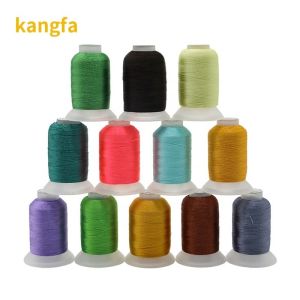 Buy cheap 500m 120D/2 Polyester Embroidery Thread Set Kit with Transparent Cone and Small Cone from wholesalers