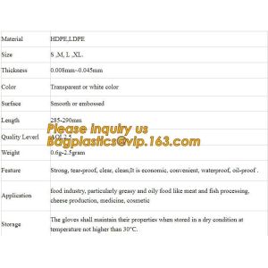 Buy cheap Disposable PE elbow length gauntlets gloves,disposable plastic PE glove with high quality for medical glove bagplastics from wholesalers