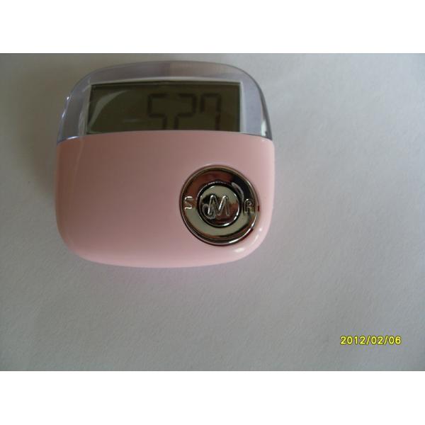 Quality Large digit single line display and Silent 3D pedometer sensor Calorie Counter Pedometer for sale