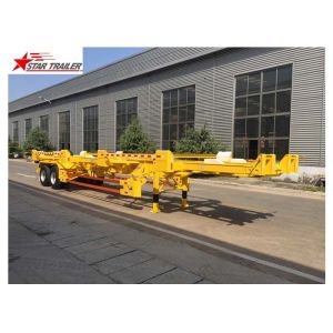 2 Axles 20ft Terminal Trailer High Strength And Strong Bearing Capacity