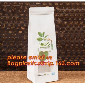 Buy cheap Cheap logo printed resealable zip lock food snacks kfraft paper zipper bag with window,Resealable Zip lock and Heat Seal from wholesalers