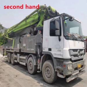 Buy cheap Used Zoomlion Putzmeister P30 Concrete Pump 38.8T 52m 47m from wholesalers