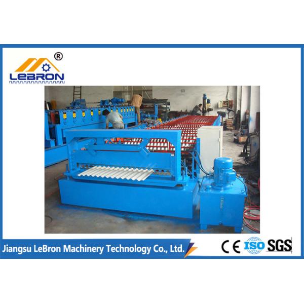 Quality Long time service 2018 new type roof sheet Corrugated Roof Sheet Roll Forming Machine made in china Blue color for sale