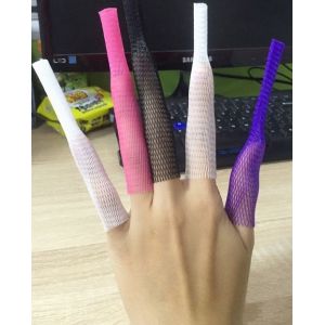 Milky Protective Mesh Sleeving For Rose Protective , Transparent PE Rose Net
