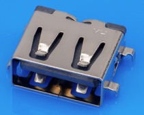 Buy cheap USB2.0 Offset Type USB PCB Connectors 4.4H With 10.5L 3u" Plating 48H Salt Spray from wholesalers