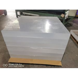 Transparent Acrylic Wall Panels System for Infinity Edge Pool Custom Manufacturi