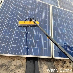Buy cheap Manual Solar Cleaning Brush with 6.0 M Aluminum Handle and Water Pipe Connection from wholesalers