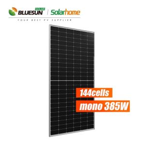 Buy cheap High Power Bluesun  Perc Mono Solar Panel Perc Half Cut Solar Panels 24 Volt 144cell from wholesalers