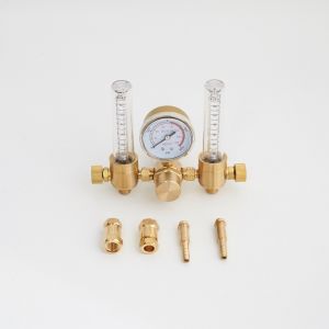 Buy cheap High Pressure Argon CO2 Regulator for Welder 3500 psi Pressure Gauge Standard Gases from wholesalers