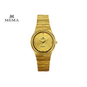 Buy cheap Deluxe Elegant Alloy Quartz Watch Without Numbers Shatter Resistant from wholesalers