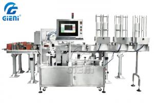 Buy cheap 1.5Kw 0.6MPa Milk Bottle Filling Capping And Labeling Machine product