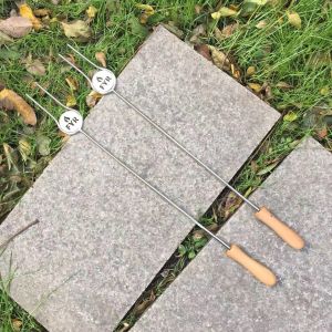 Buy cheap 60cm BBQ Roasting Sticks Stainless Steel Telescoping Extendable Skewers from wholesalers