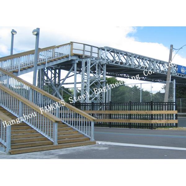 Quality Anti-Slip Safety First Pre Assembled Footbridges With Low Maintenance for sale