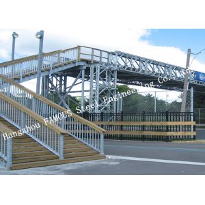 Buy cheap Anti-Slip Safety First Pre Assembled Footbridges With Low Maintenance from wholesalers