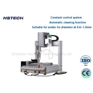 China 4 Axis Desktop Soldering Robot 360 Degree with Cleaning Function on sale