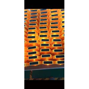 ABS Plastic 2V 340mm Solar Powered Warning Lights For Traffic Safety