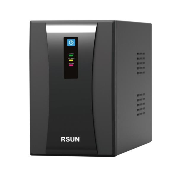 2KVA UPS Line Interactive UPS Modified Sine Wave UPS IEC Sockets 230V LCD LED