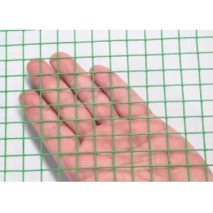 China PVC Coated Square Hole Welded Wire Mesh with 1/4'' 3/8'' and 3/4'' Hole Sizes for Security Cages and Animal Enclosures on sale