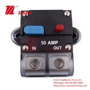 Buy cheap Good Quality Car Audio Modification 120A 48VDC Can Double Circuit Breaker High Current Overload Protector 100A Can Resto from wholesalers