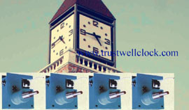 Buy cheap tower clock and movement mechanism single side/ two 2 side double side/3 three side/four 4 side ,-(Yantai)Trust-Well Co from wholesalers
