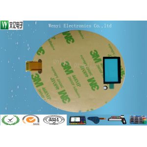 Buy cheap High Glossy Metal Dome Backlight Membrane Switch	With Aluminum Backplate from wholesalers