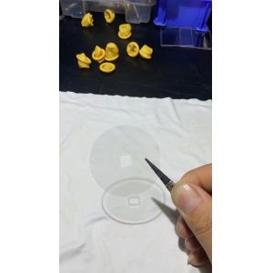 Ultra Thin DSP Sapphire Windows High Optical Transmittance Sapphire Substrate