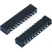 Buy cheap Round Female Pin Headers 1.27MM Pitch Connector DIP 180 Degree For PCB Insert product