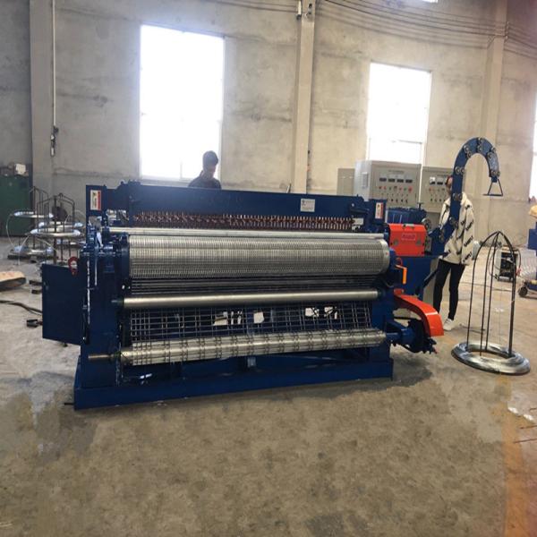 Quality PLC Cultivating Fishery Welded Wire Mesh Machine , 2.5m Width Wire Mesh Making Machine for sale