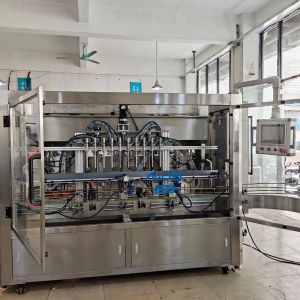 Buy cheap Custom 10 Nozzles Bottle Liquid Filling Machine 1500bph Shampoo filler from wholesalers