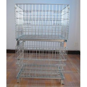 Buy cheap High Strength Wire Mesh Stillage Rigid Heavy Duty Wire Mesh Baskets from wholesalers