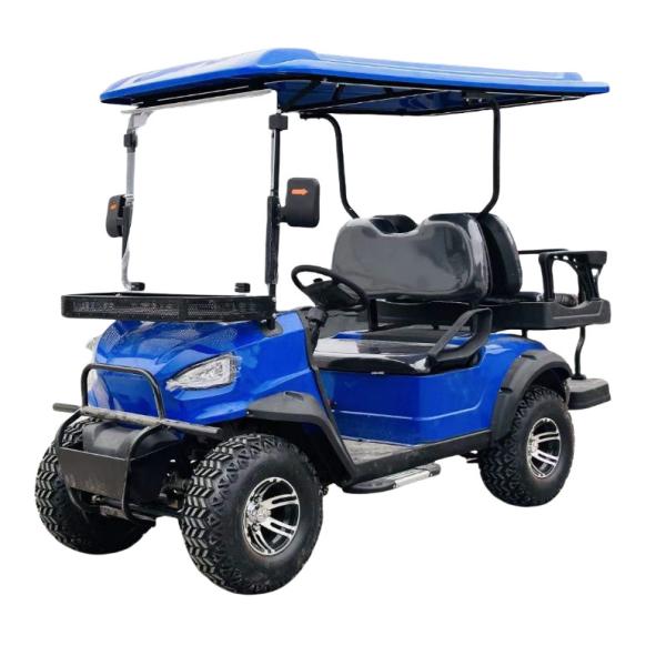 Quality 4 Seater Golf Cart Automatic Lightweight Brand New 2+2 Seats Luxury Long Range Golf  Buggy for sale