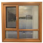 Buy cheap Double Glazed Aluminium Casement Windows Thermal Break Profile from wholesalers