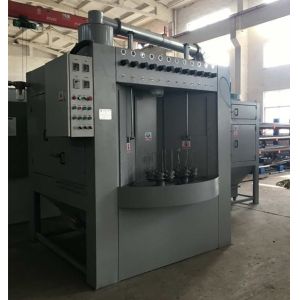 380v 50hz Automatic Sandblasting Machine , Easy Loading Sand Blasting Machine