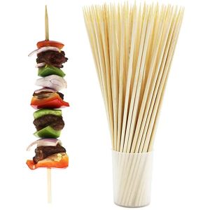 Buy cheap FDA Approved 4Inch Bamboo BBQ Skewers Stick In Bulk -100pcs product