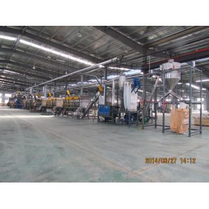 Buy cheap CE Plastic Recycling Crusher , 2000kg/H PET Bottle Recycling Line from wholesalers