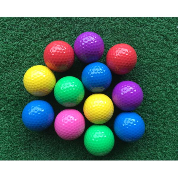 Buy cheap mini golf ball OR low bounce golf ball with two pieces from wholesalers