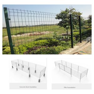 Metal Safety Wire Fence Panels / Galvanized Safety Fence Protect Construction