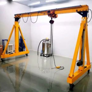 Buy cheap 380V 50Hz 3Ph  Workshop Portable Gantry Crane Differ Height 2m-10m Span from wholesalers