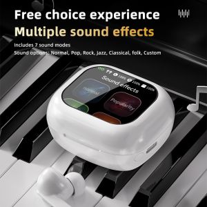 WT-7 Bluetooth5.4 Wireless InEar ENC Earbuds With Mic New Full In Touch Screen